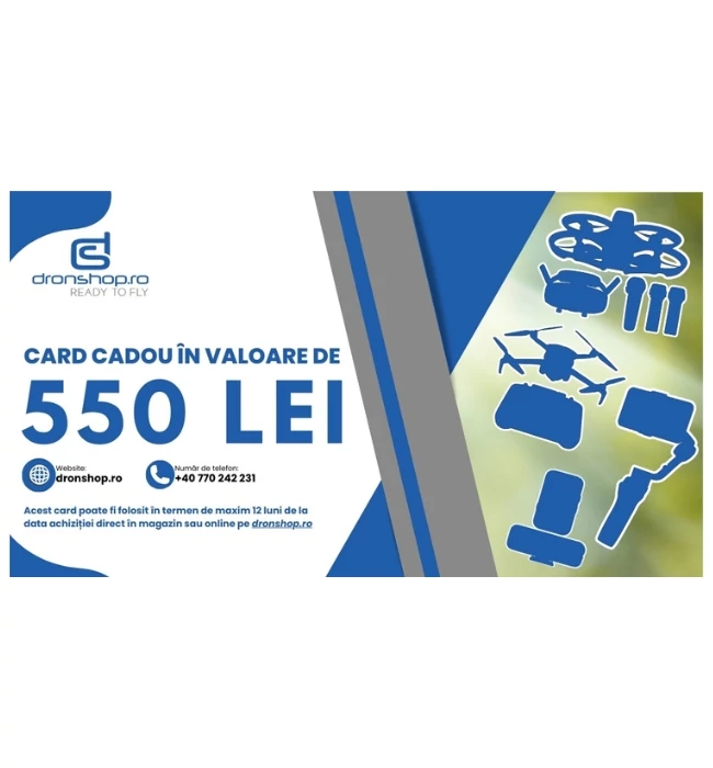 Card Cadou Dronshop - 550 Lei