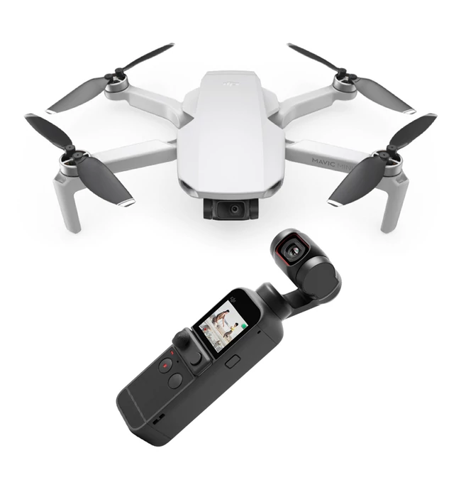 DJI Mini 2 + DJI Pocket 2
