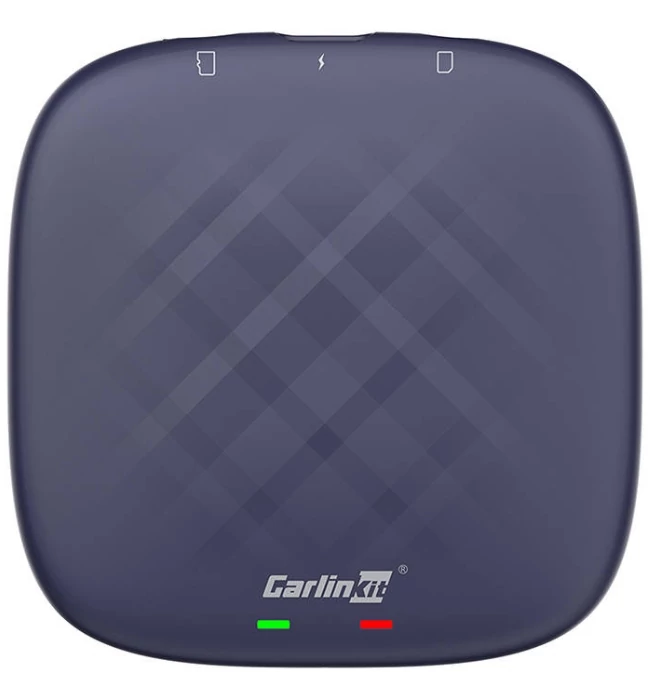 Carlinkit TBOX Plus 4-64GB Wireless Adapter for Apple Carplay And Android Auto - Blue