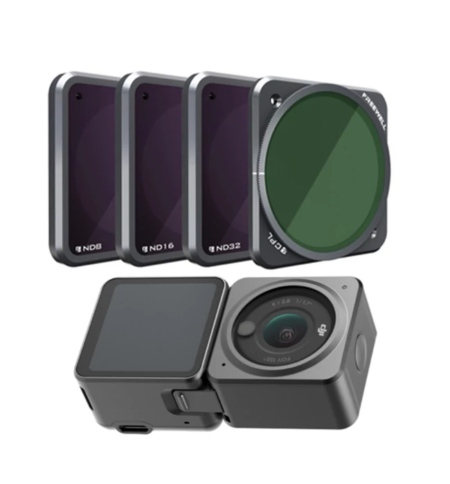 DJI Action 2 - Freewell ND8 filter