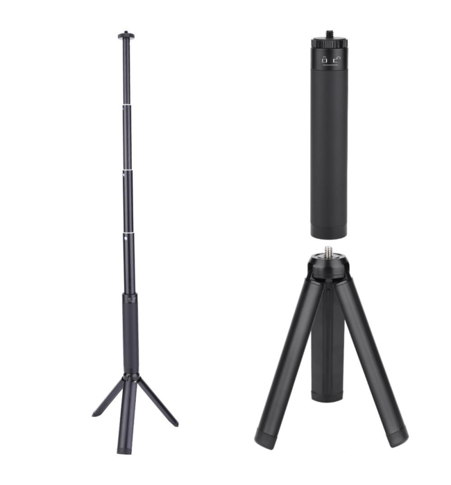 Aluminum Tripod and Extension Rod