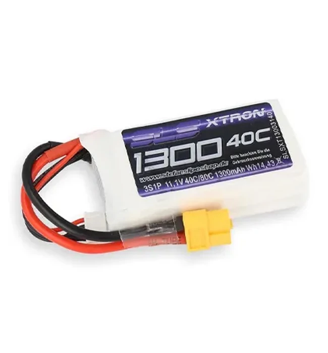 SLS XTRON 1300mAh 3S1P 11.1V 40C/80C