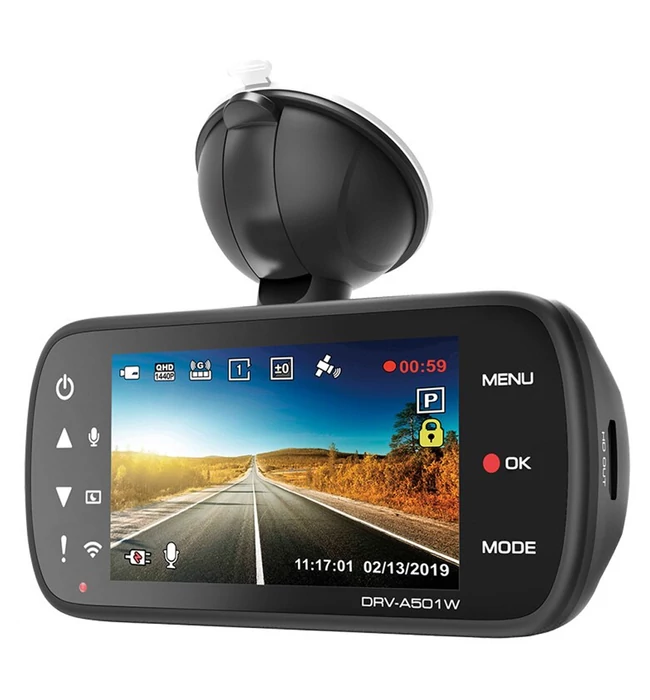 Camera Auto DVR Quad HD - Kenwood DRV-A501W