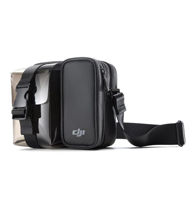 Mini bag DJI negru cu gri