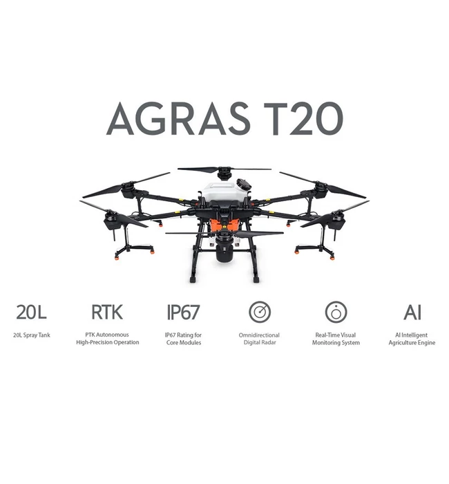 Drona agricola DJI Agras T20