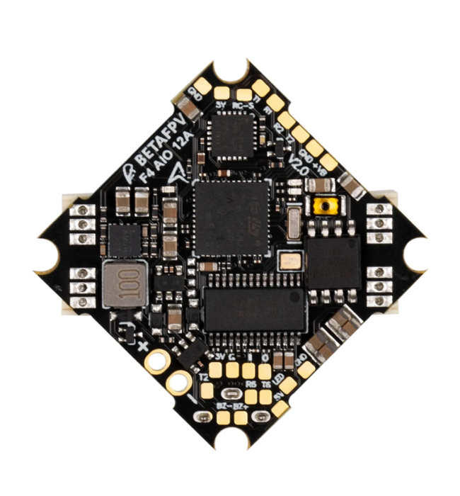 F4 2-4S AIO Brushless Flight Controller 12A V3