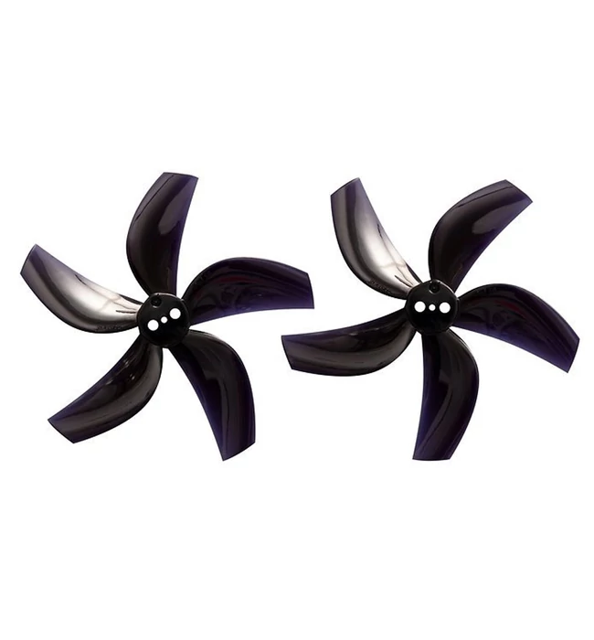 Gemfan D63 5-Blade Black Propellers - 1.5mm Shaft