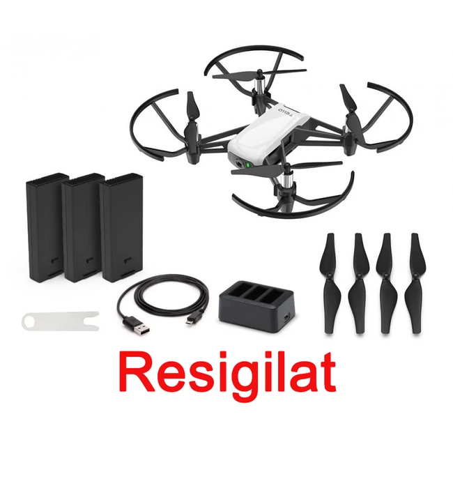 Drona DJI Tello Boost Combo Resigilat
