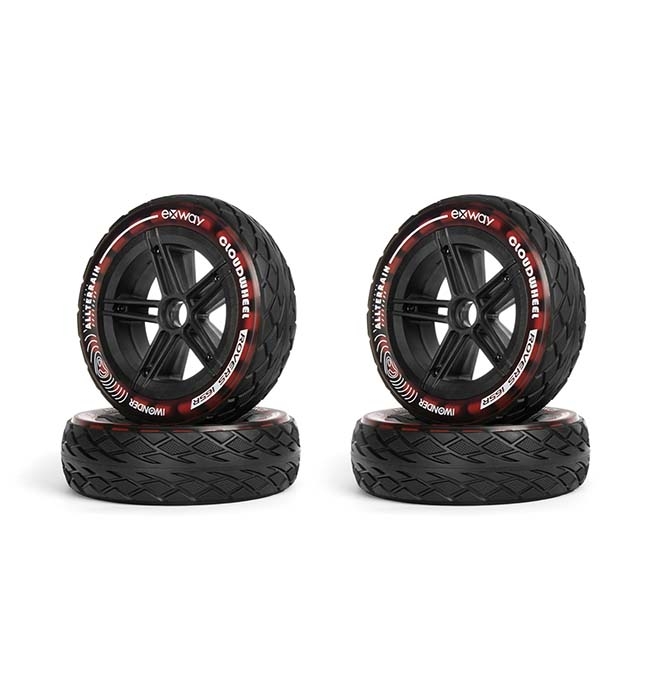 Exway Cloud Wheel Rover Scarlet Red for Atlas Pro 4WD