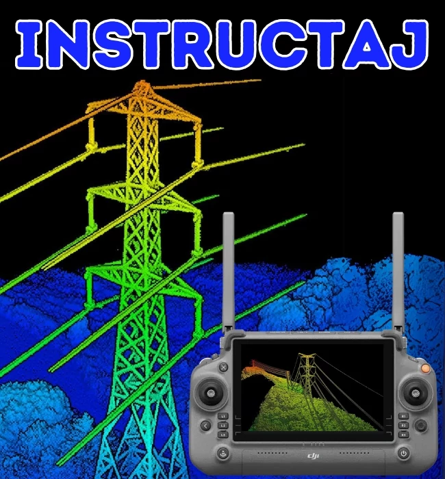 Instructaj LiDAR - pentru drone Enterprise