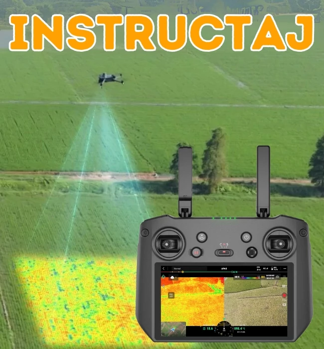 Instructaj pentru camere Multispectrale - pentru drone Enterprise