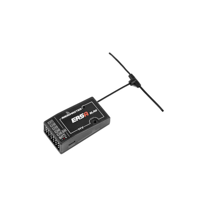 RadioMaster ER5A 5CH ExpressLRS PWM Receiver w/ Spare Long Antenna
