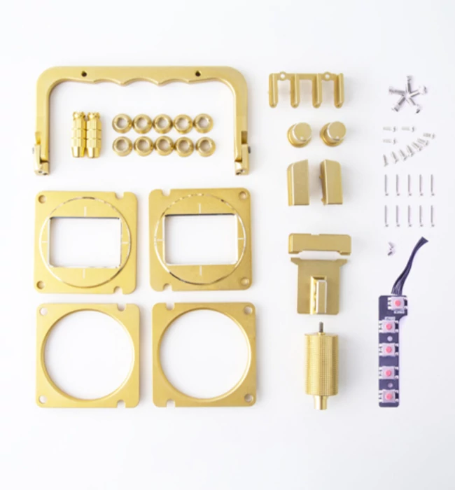 RadioMaster TX16S External CNC Tuning Set Gold