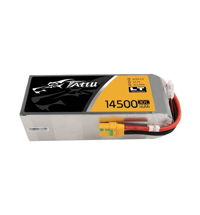 Tattu 14500 mAh 22.2V 30C 6S1P XT90-S Battery