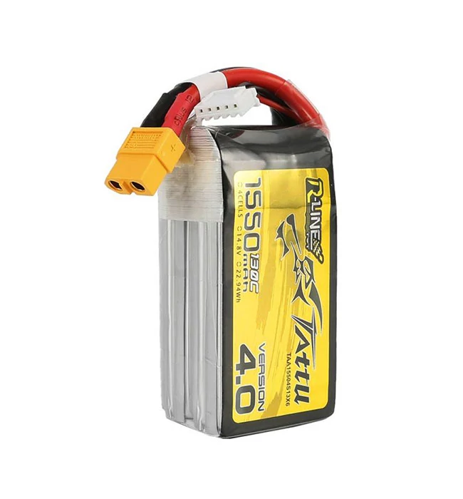Tattu R-Line 4.0 1550mAh 22.2V 130C 6S1P XT60 Baterie