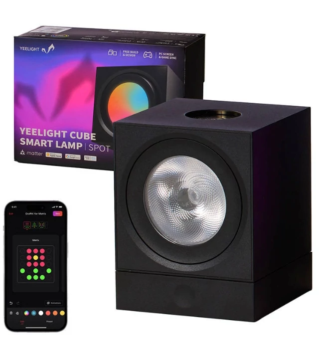 Yeelight Cube Light Smart Gaming Lamp Spot - Base