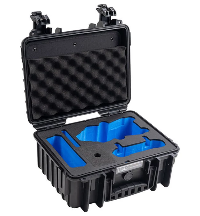 B&W Type 3000 Drone Case For DJI Air 3S - Black