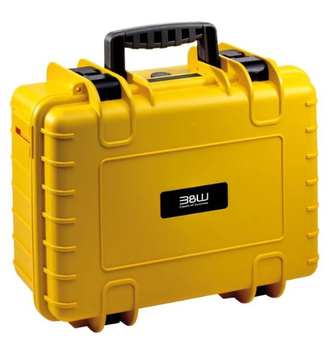 B&W Type 4000 Drone Case For DJI Avata 2 - Yellow