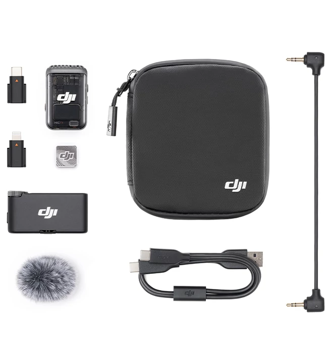 DJI Mic 2 - 1 TX + 1 RX ✓ Magazinul de Drone ✓ Dronshop.ro