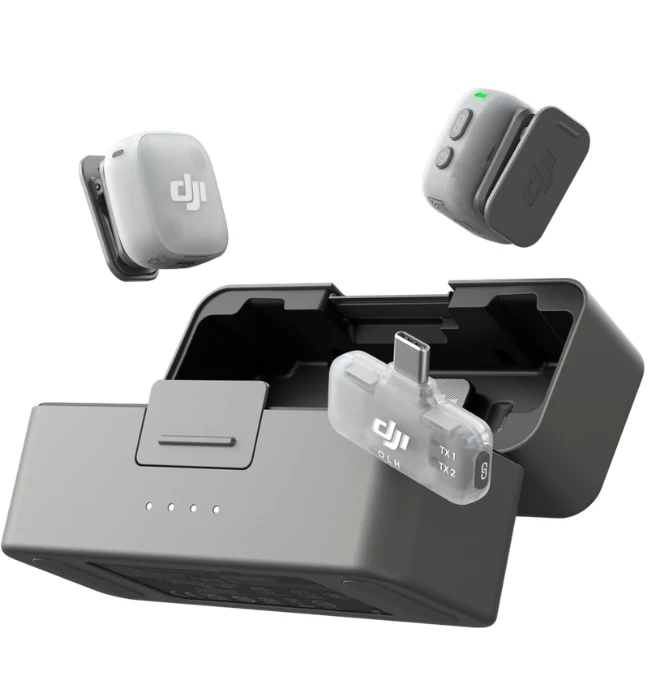 DJI Mic Mini 2  (2 TX - 1 Mobile RX - Charging Case)