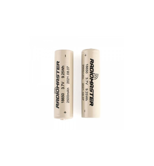 RadioMaster 2500mAh 3.7v Li-Ion 18650