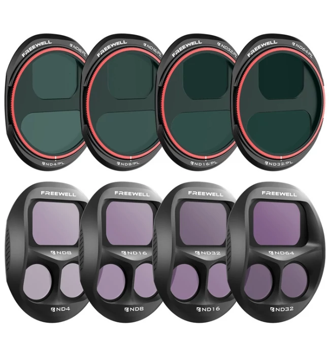 Freewell All Day Filter 8 Pack for DJI Mavic 4 Pro