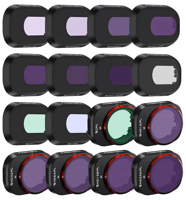 Freewell Mega Filter 16-Pack for DJI Mini 4 Pro
