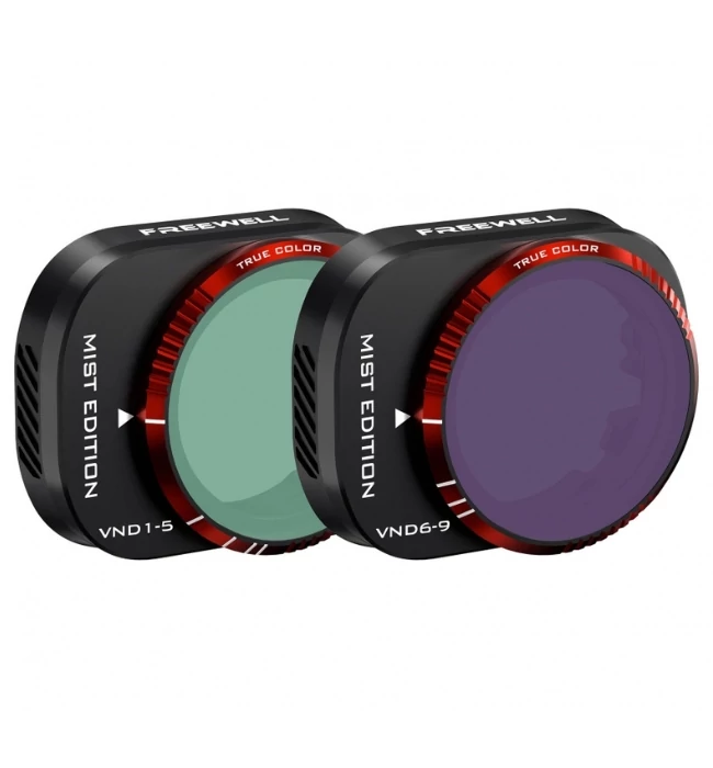 Freewell Variable Mist VND 1-5 6-9 Filter 2 Pack for DJI Mini 4 Pro