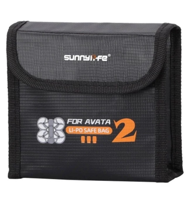 Sunnylife Battery Safe Bag for DJI Avata 2 - For 3 Batteries