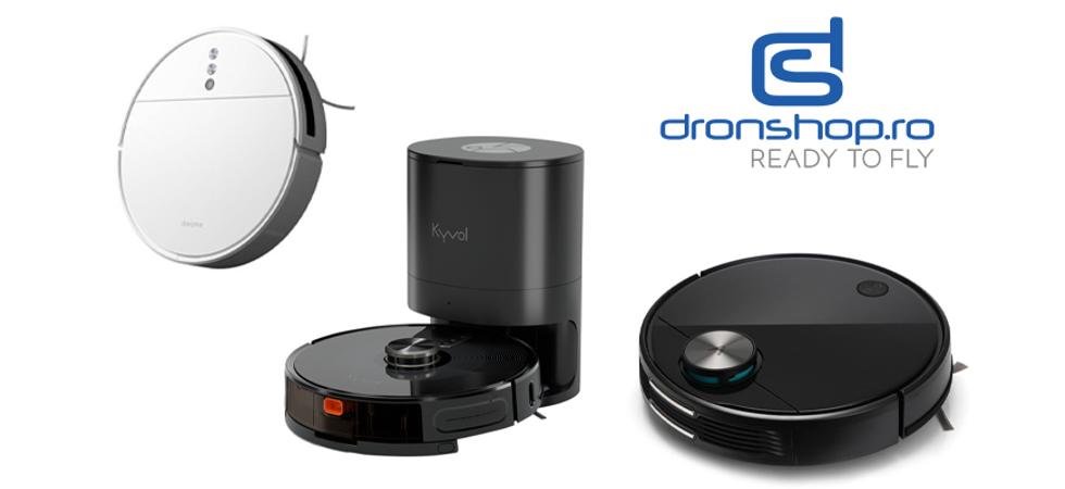 DronShop.ro introduce o noua gama de aspiratoare robot