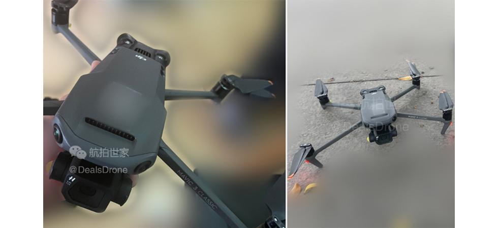 Noua drona DJI Mavic 3 Classic apare in actele FCC