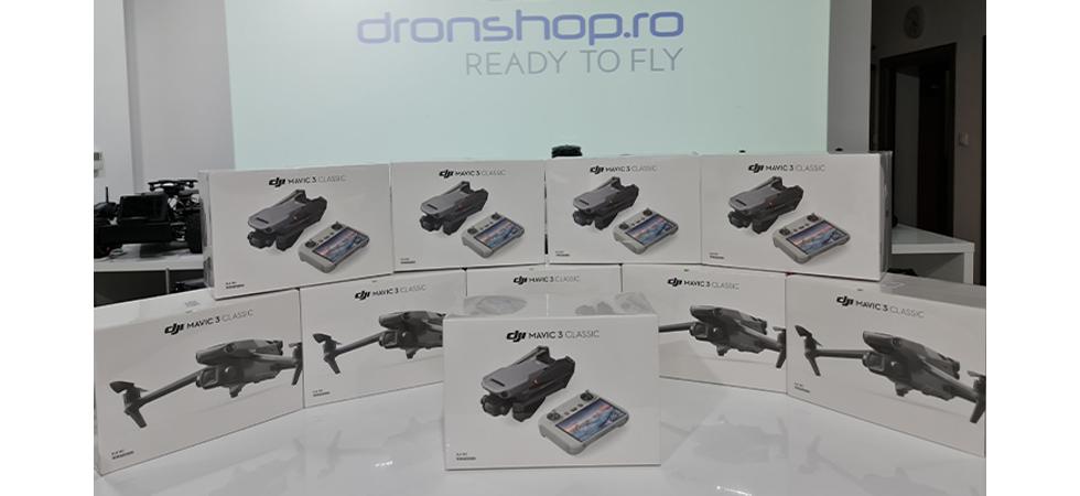 DJI Mavic 3 Classic, pentru prima data in stocul DronShop