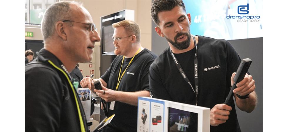Insta360 a participat la cel de-al 99-lea IFA: cel mai mare targ de electronice din lume