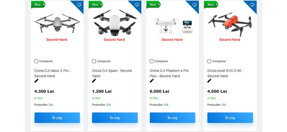 Drone Second Hand si noi statii EcoFlow acum in stoc