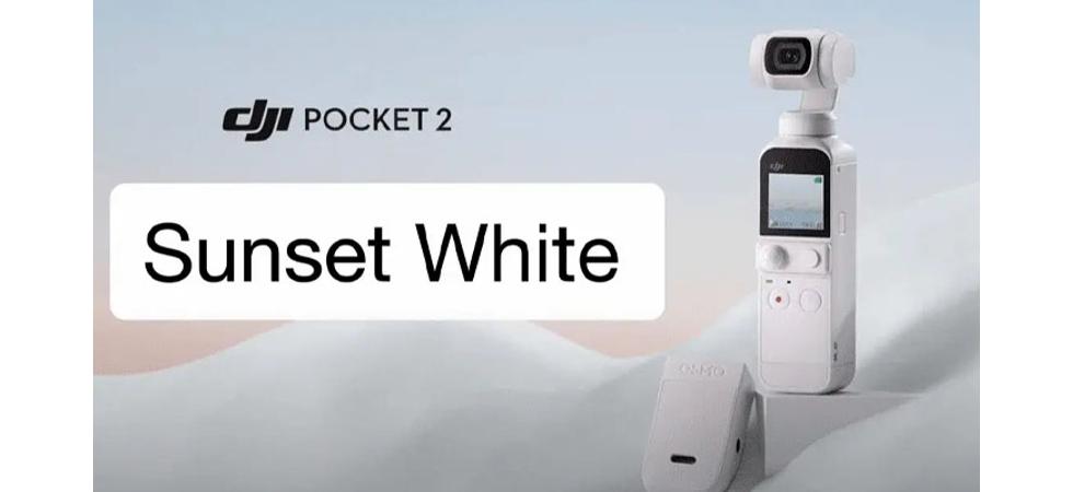 DJI a dezvaluit lansarea noului DJI Pocket 2 White Edition