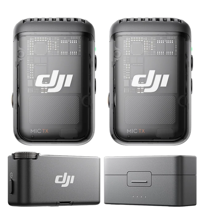 DJI Mic 2 - 2 TX + 1 RX + Charging Case ✓ Magazinul de Drone