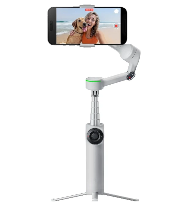 Insta360 Flow 2 Pro 通常盤　ストーングレイ Insta360 Flow 2 Pro Standard Bundle Stone Gray | Dronshop.ro